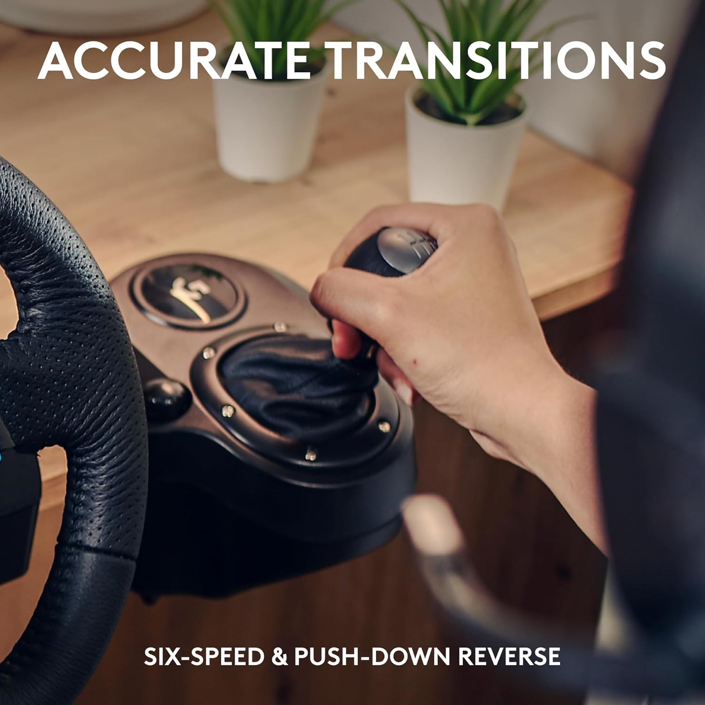 Logitech G29 Driving Force Racing Wheel and Pedals - For PS5, PS4 and PC