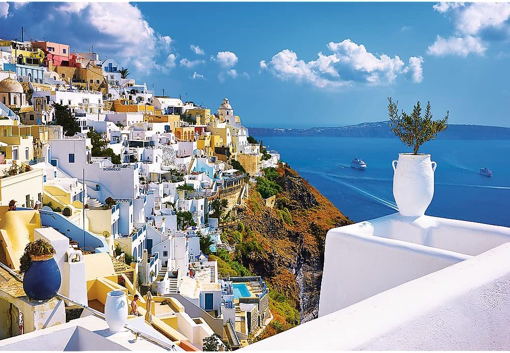 Trefl Puzzle: Santorini, Greece - 1500 Piece