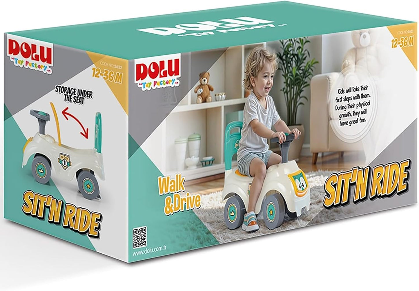 Foot to Floor Car w/ Storage