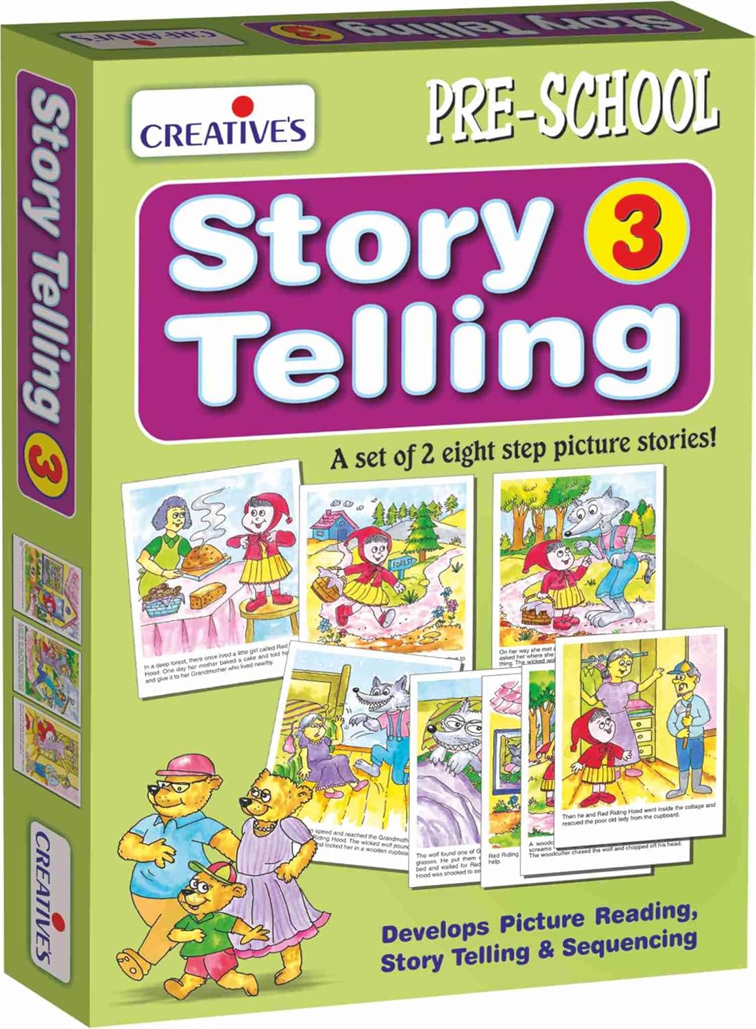 Story Telling Step-by-Step-3 (8 Steps)