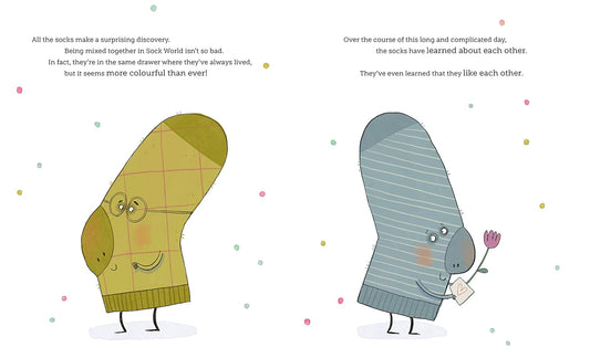 Sassi PICTURE BOOKS - SOCK WORLD 30P
