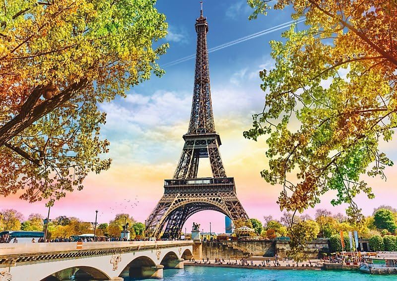 Trefl Puzzle: Romantic Paris - 500 piece