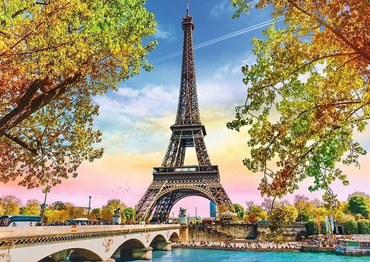 Trefl Puzzle: Romantic Paris - 500 piece