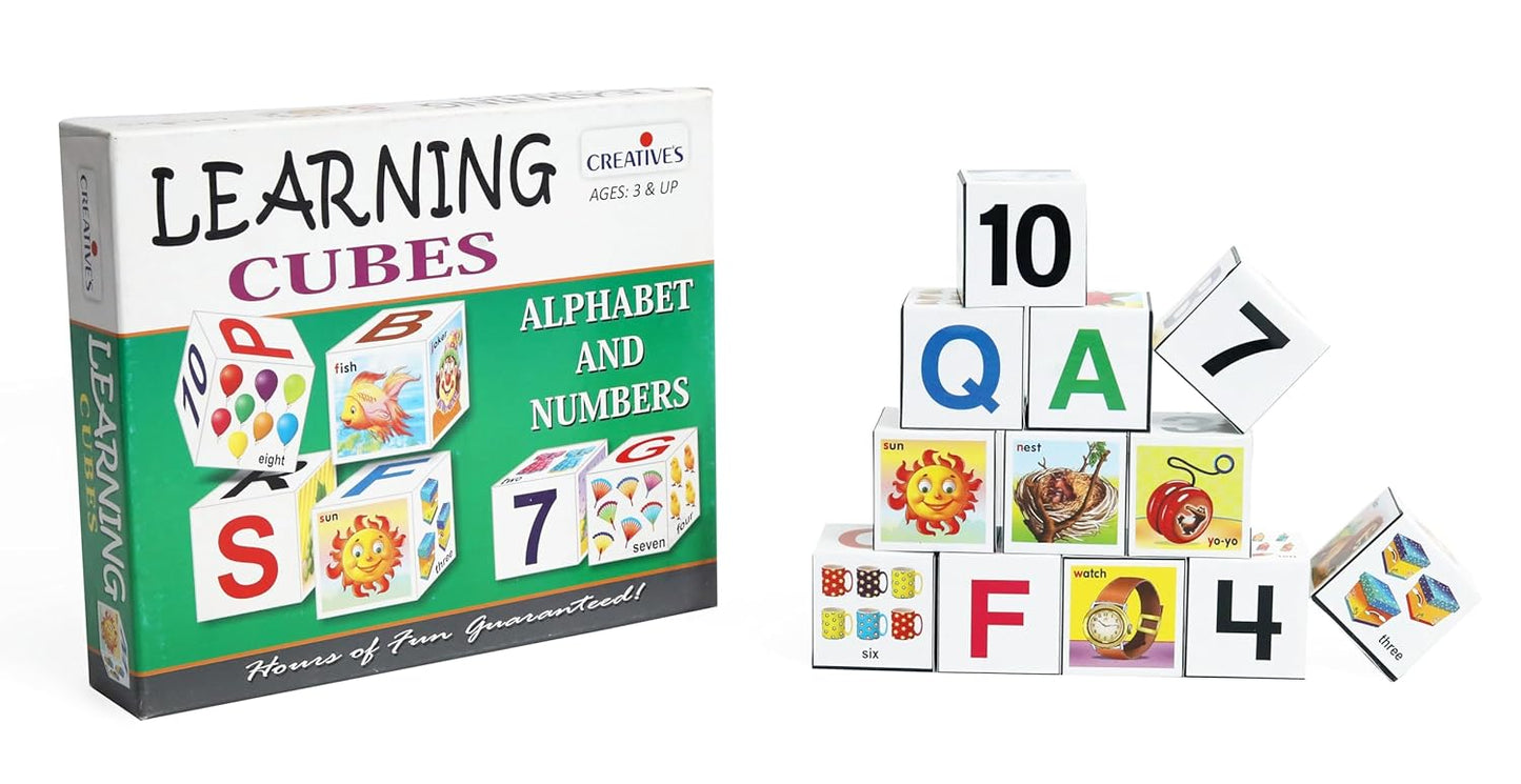 CREATIVE Learning Cubes Alphabet & Number