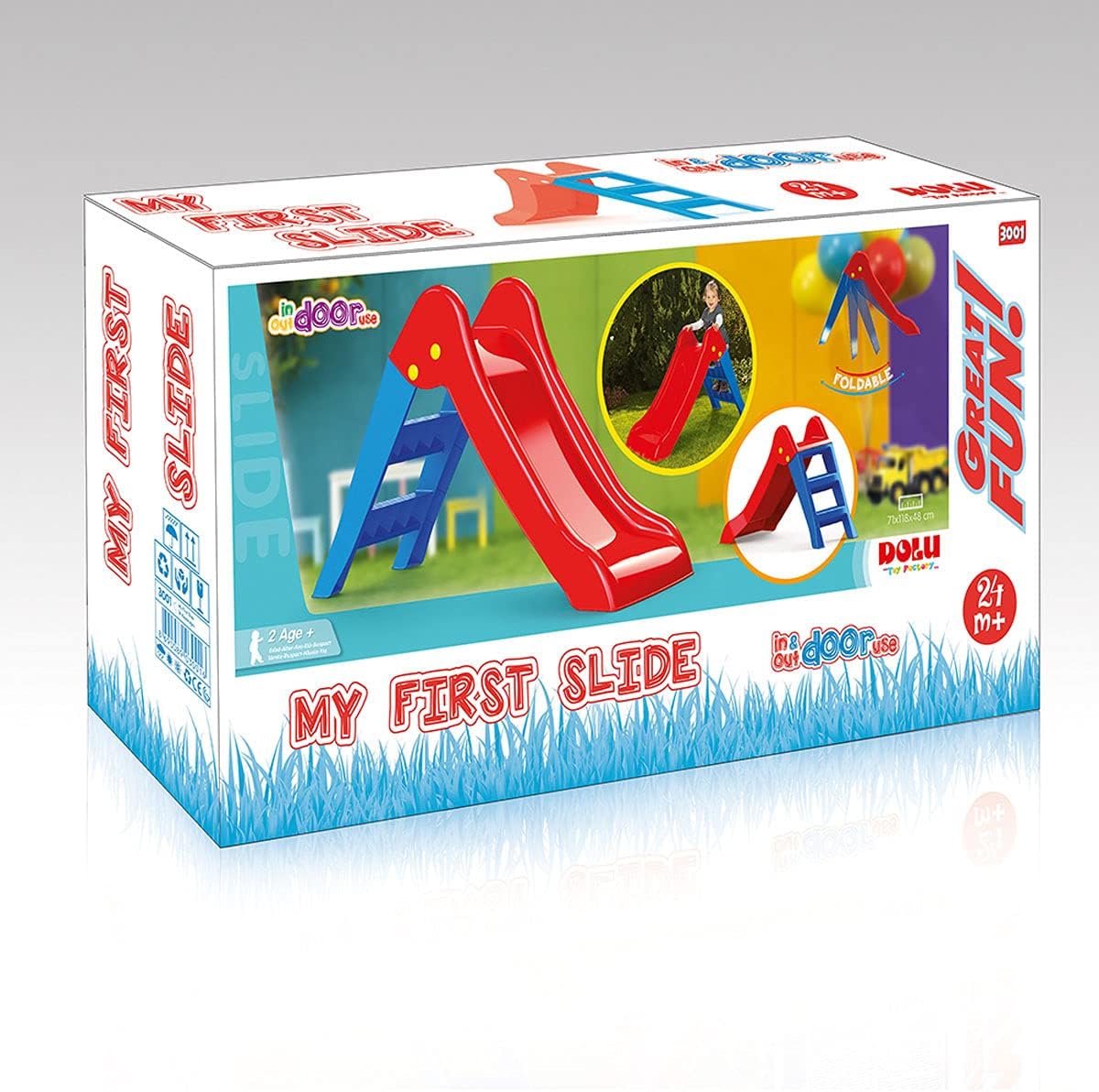 My 1st slide, safe, foldable, colorful