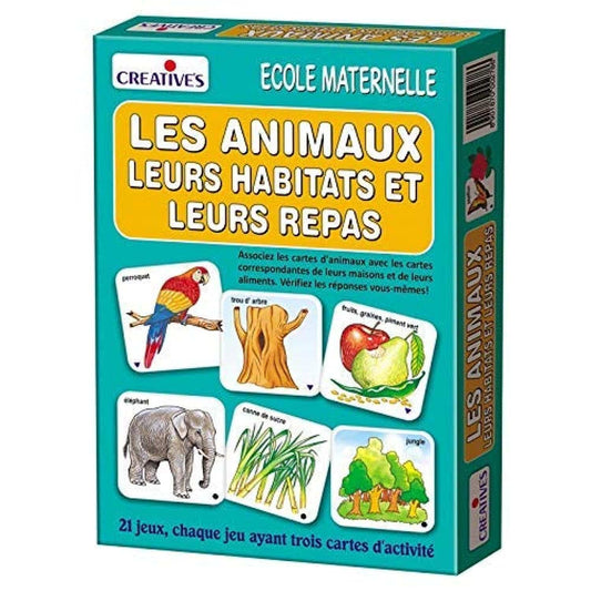 CREATIVE Les Animaux Leurs Habitats