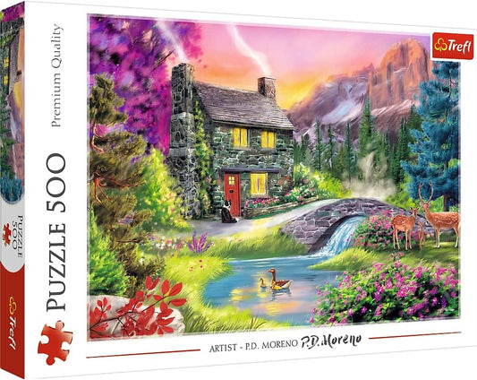 Trefl Puzzle: Mountain Idyll - 500 Pieces