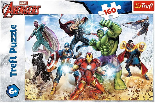 Trefl Puzzle:  Marvel Avengers Ready to save the world - 160 piece