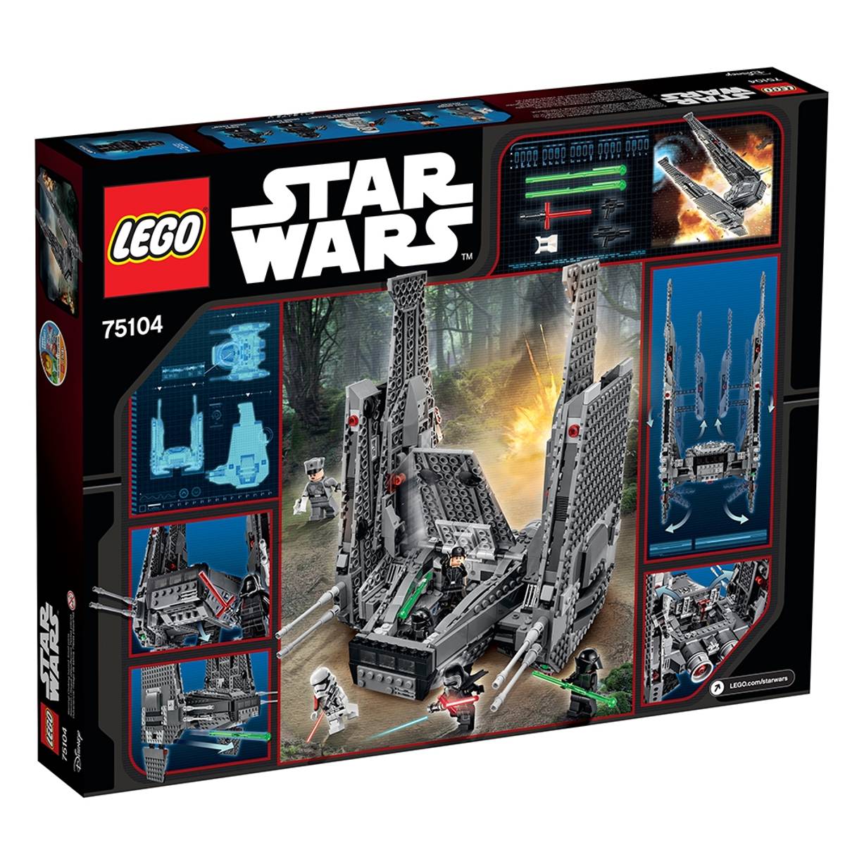 Kylo Ren's Command Shuttle | 75104