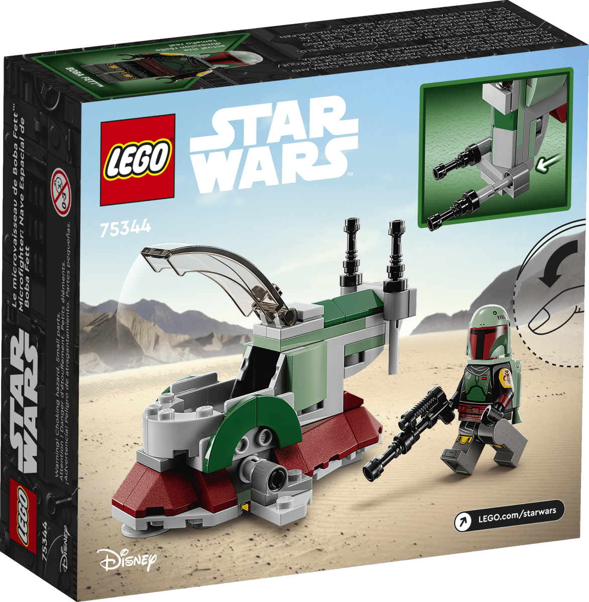 Boba Fett's Starship Microfighter | 75344