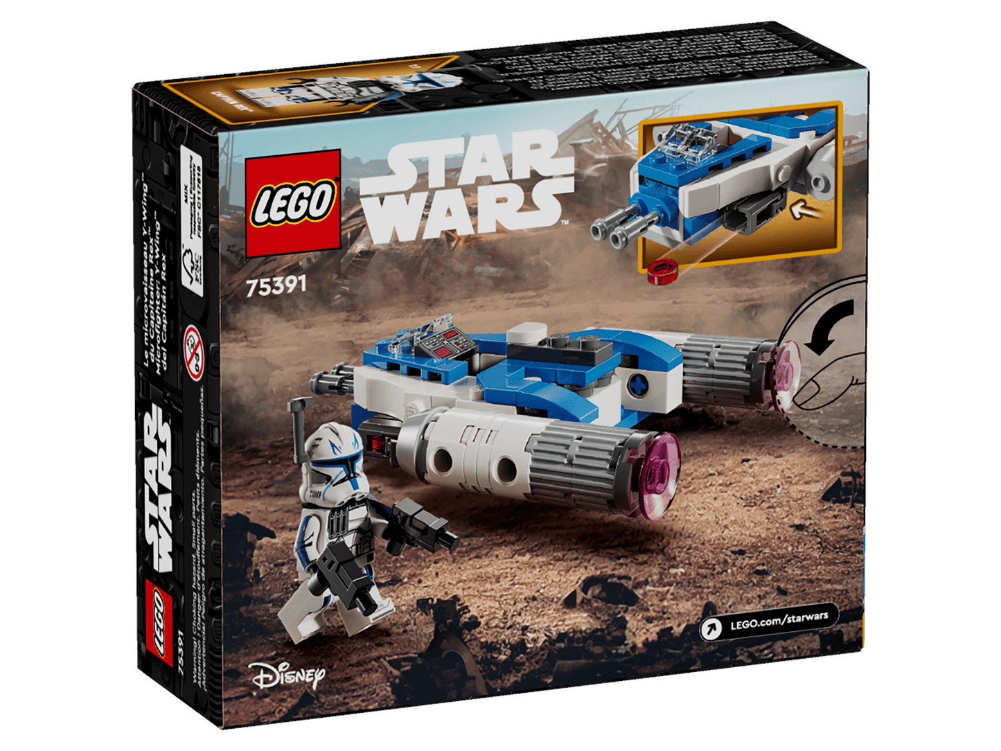 Captain Rex Y-wing Microfighter | 75391