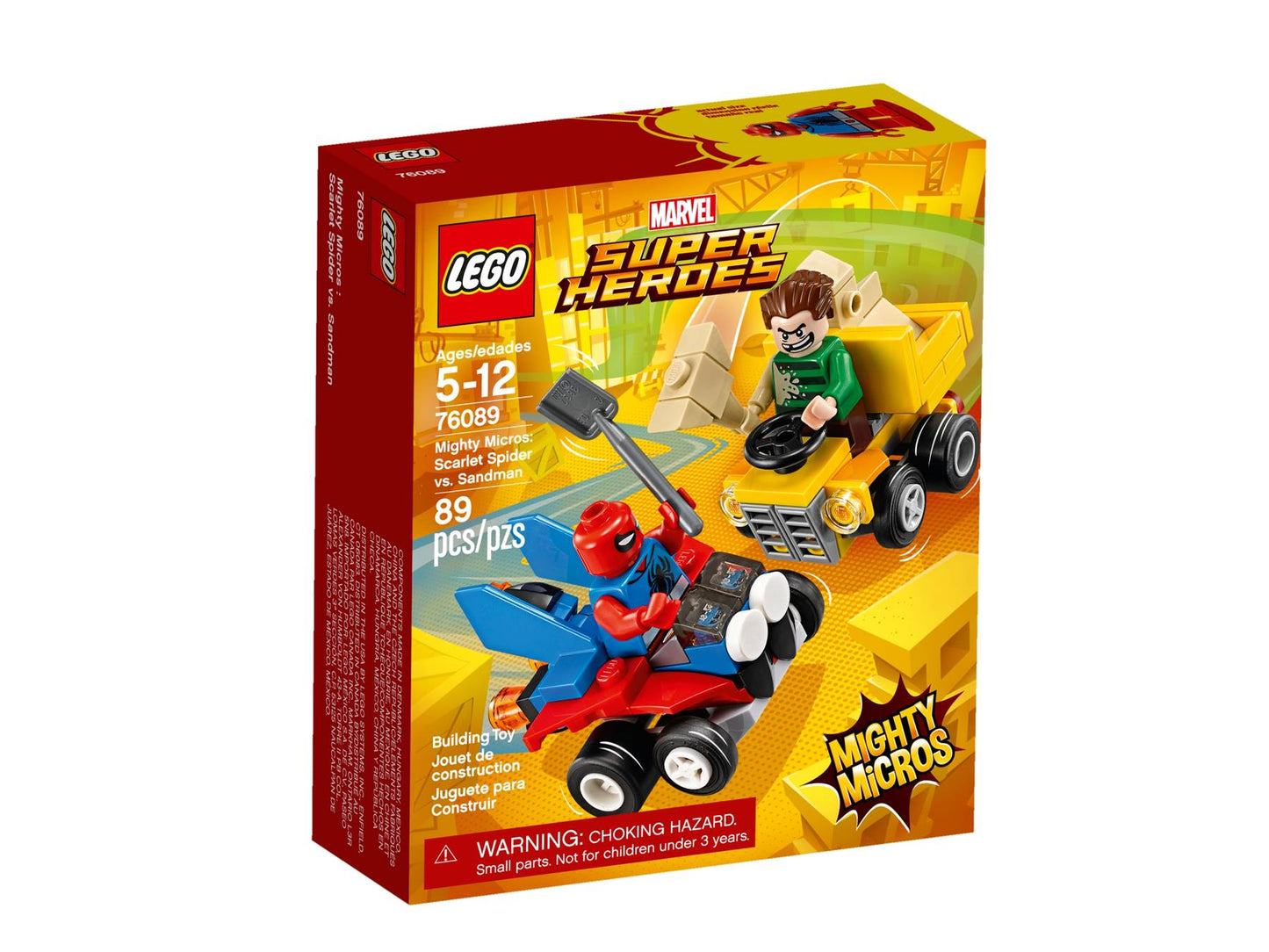 Mighty Micros: Scarlet Spider vs. Sandman | 76089