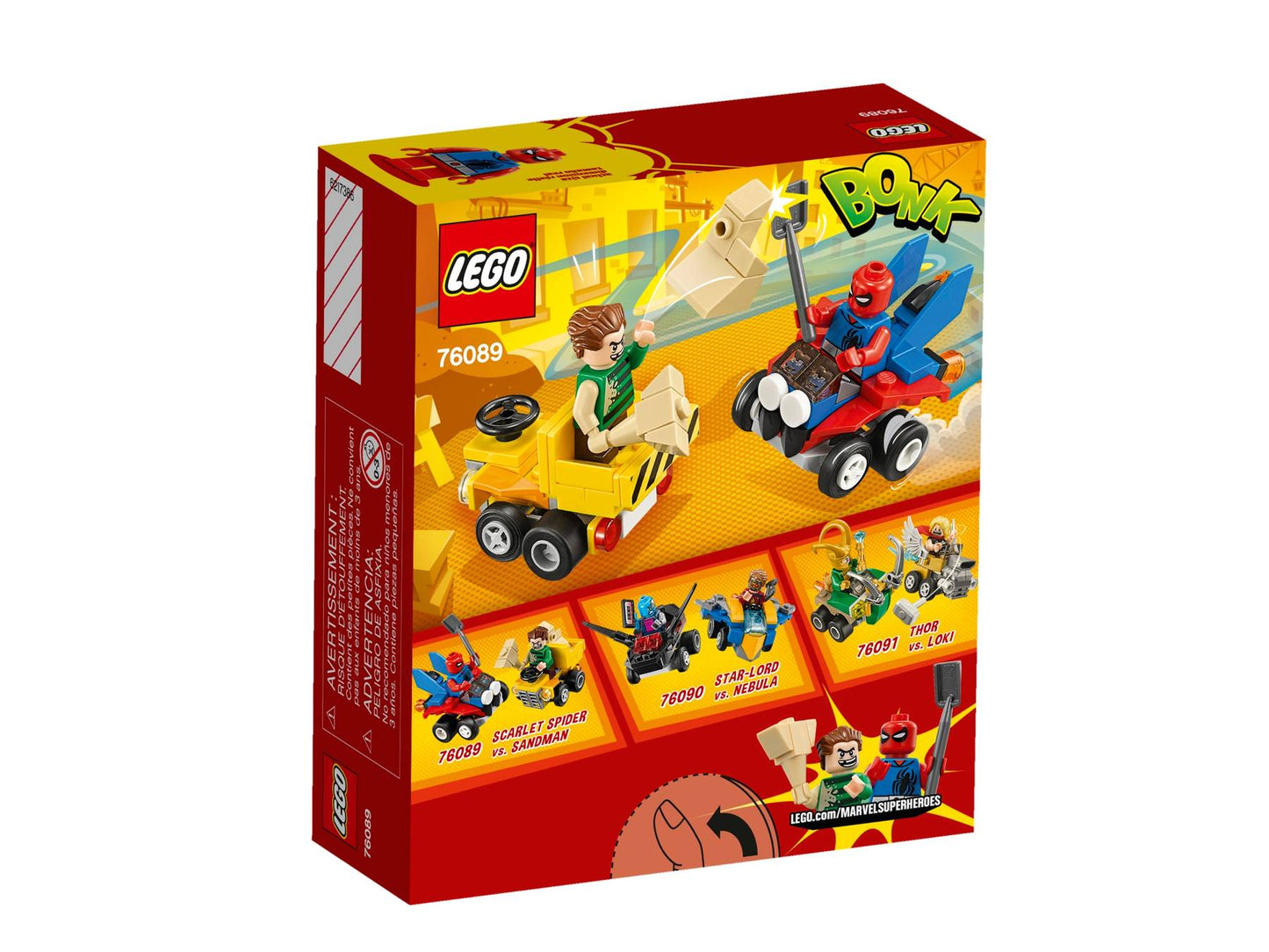 Mighty Micros: Scarlet Spider vs. Sandman | 76089