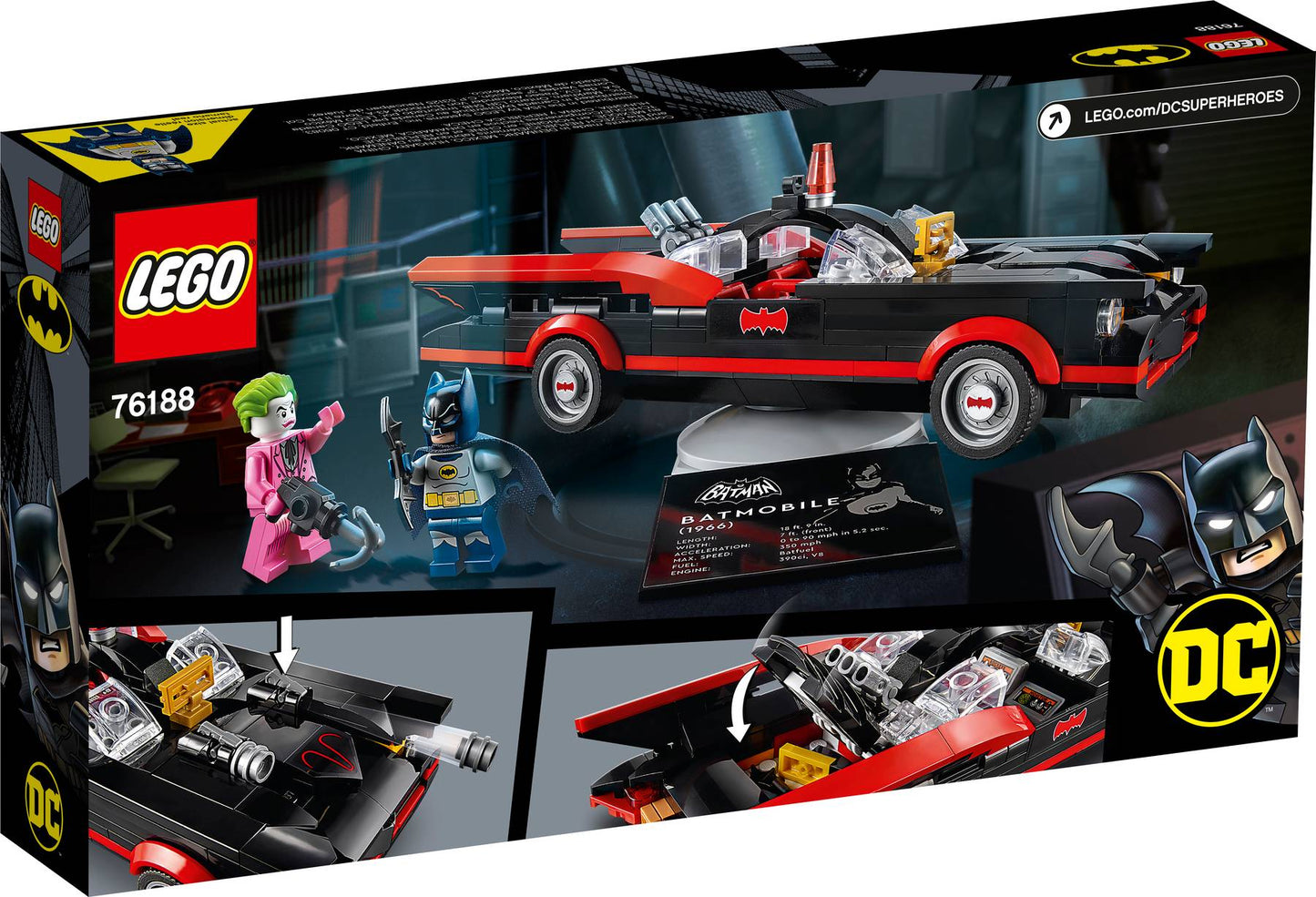 Batman Classic TV Series Batmobile | 76188
