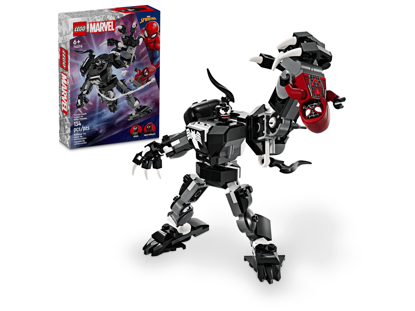 Venom Mech Armor vs. Miles Morales | 76276