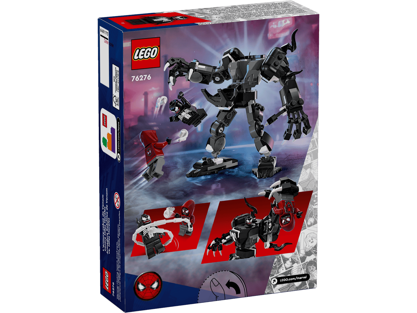 Venom Mech Armor vs. Miles Morales | 76276