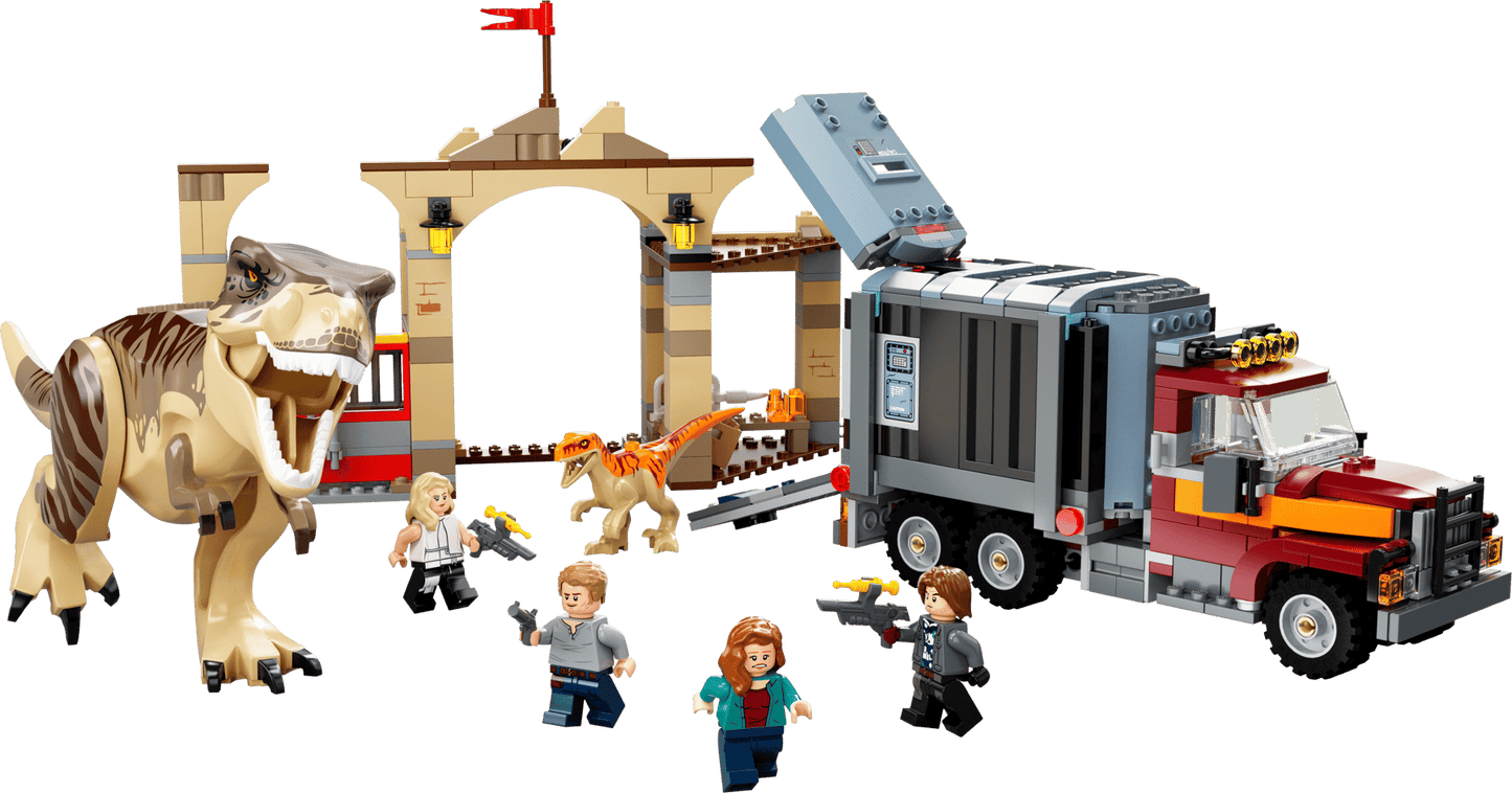T. rex & Atrociraptor Dinosaur Breakout | 76948