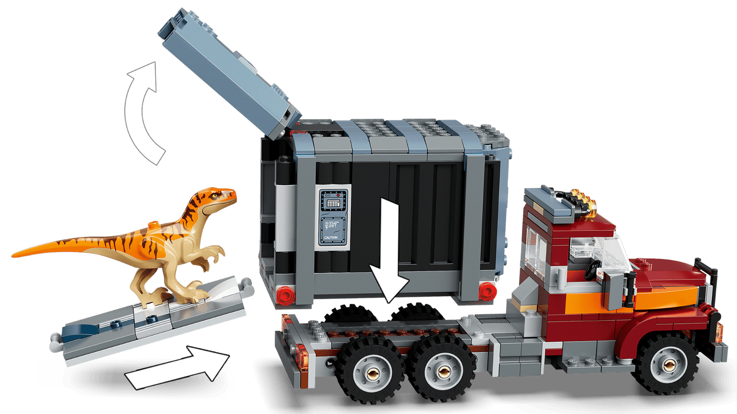 T. rex & Atrociraptor Dinosaur Breakout | 76948