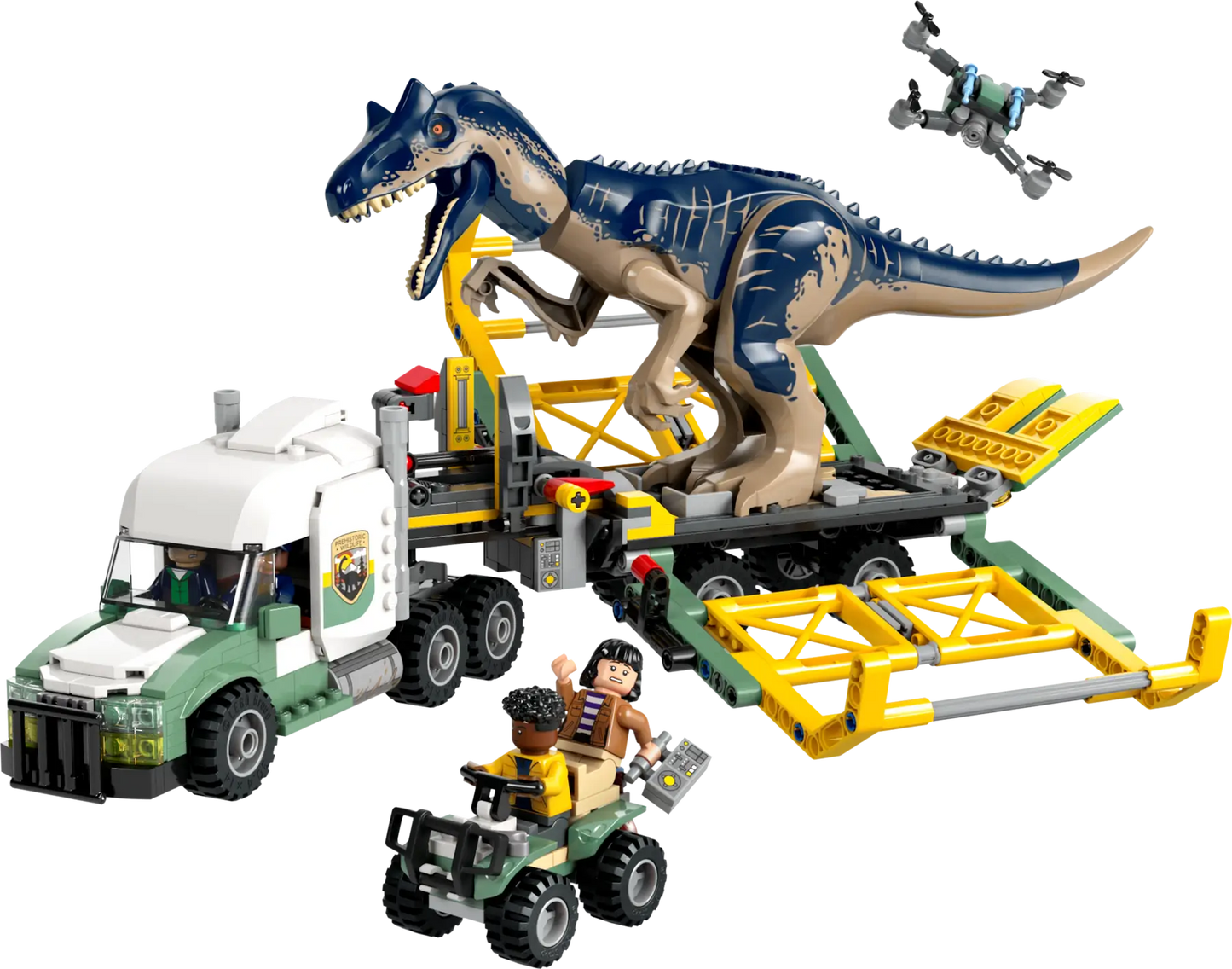 Dinosaur Missions: Allosaurus Transport Truck | 76966