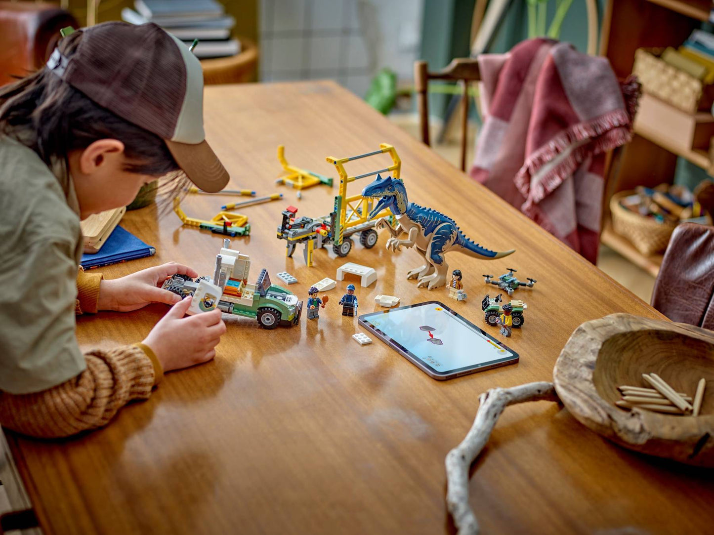 Dinosaur Missions: Allosaurus Transport Truck | 76966