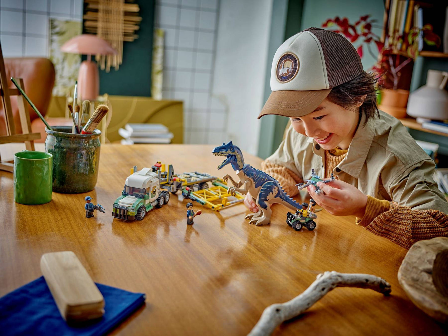 Dinosaur Missions: Allosaurus Transport Truck | 76966