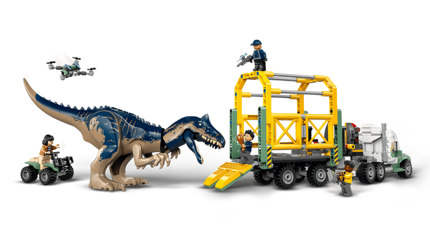 Dinosaur Missions: Allosaurus Transport Truck | 76966