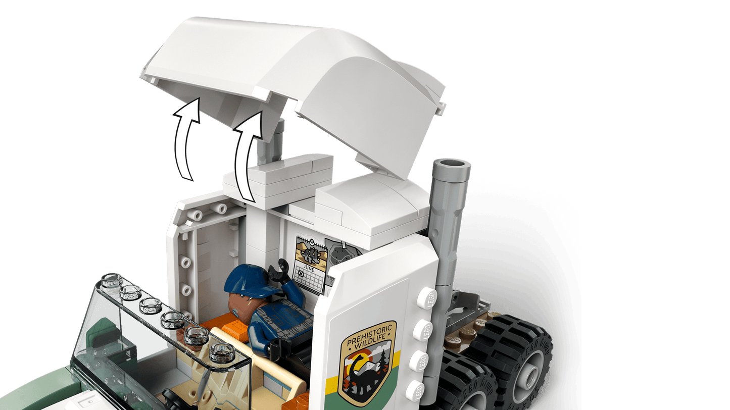 Dinosaur Missions: Allosaurus Transport Truck | 76966