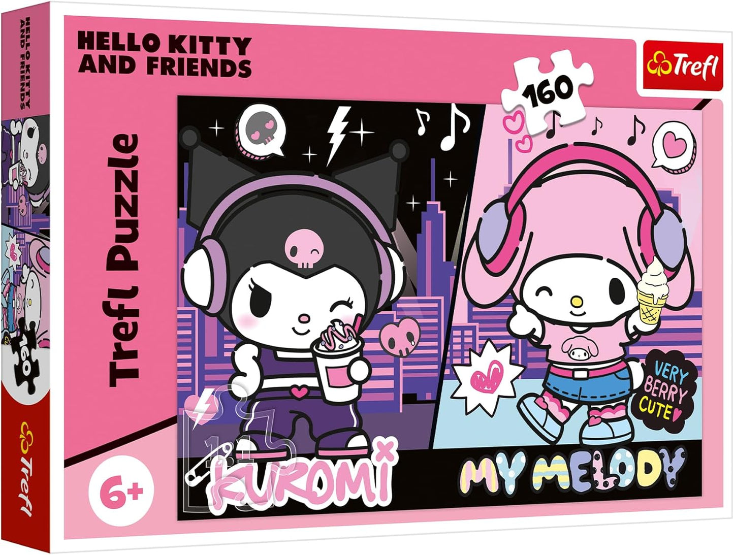Trefl puzzle: Kuromi, Kuromi Rules - 160-piece