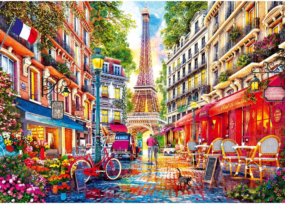 Trefl 2-in-1 Puzzle: The European Capitals - 2 x 500 Piece