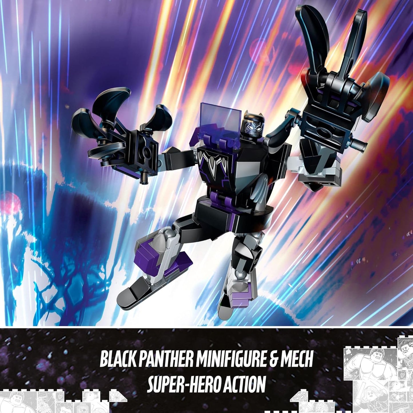 Black Panther Mech Armor | 76204