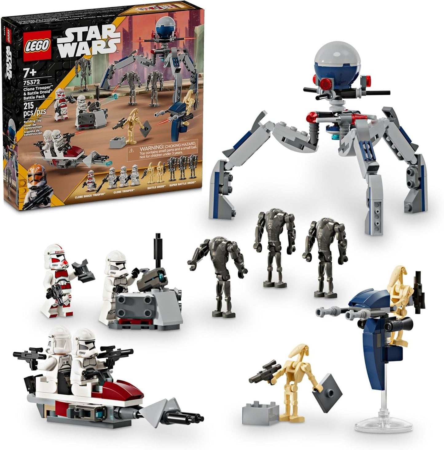 Clone Trooper & Battle Droid Battle Pack | 75372