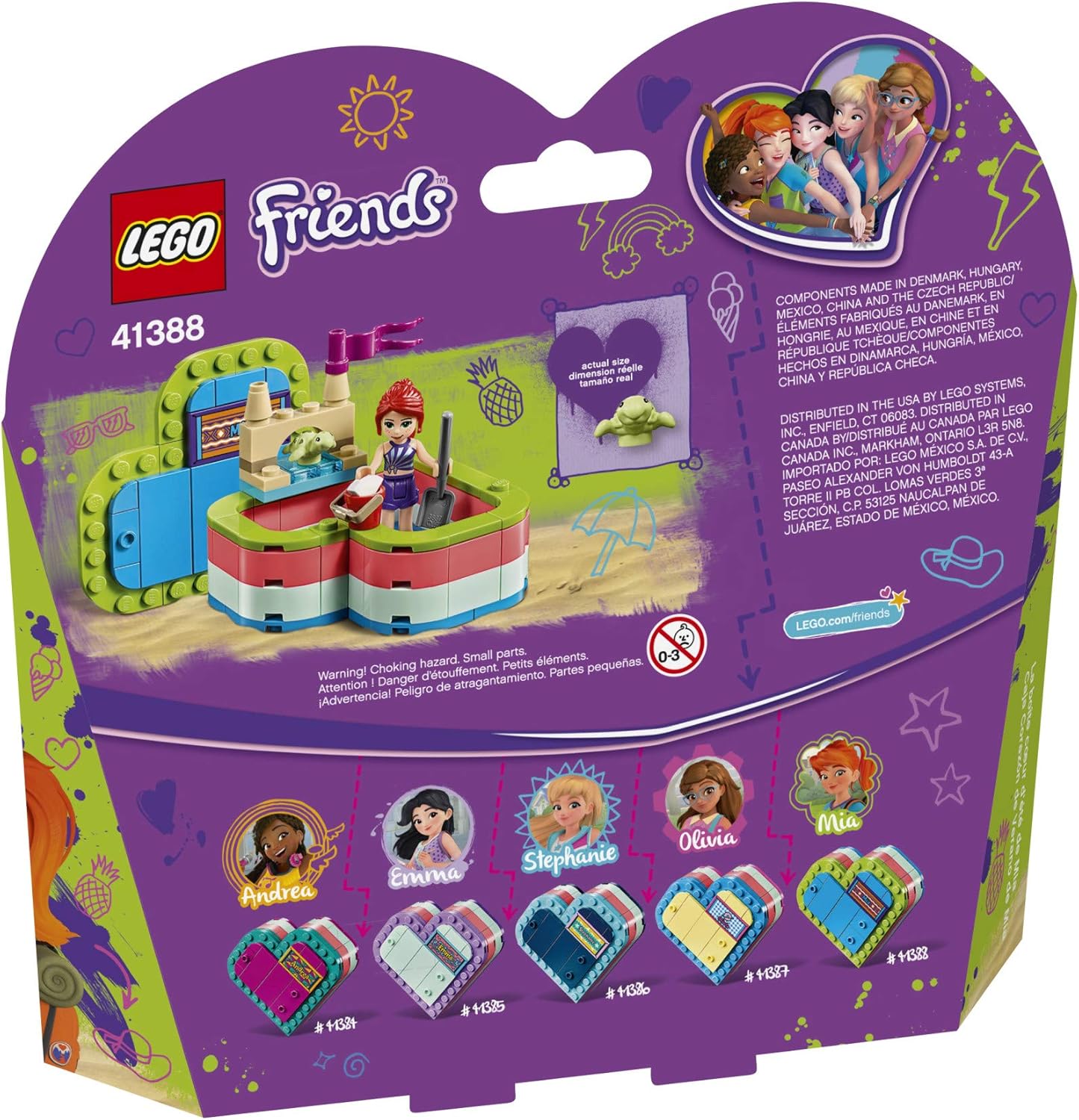 Mia's Summer Heart Box | 41388