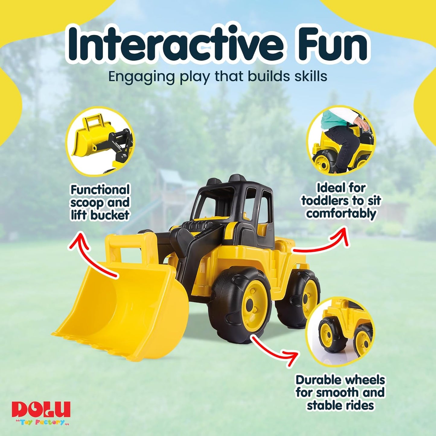 GIANT LOADER RIDE-ON