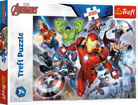 Trefl Puzzle: Marvel Avengers 200 Piece