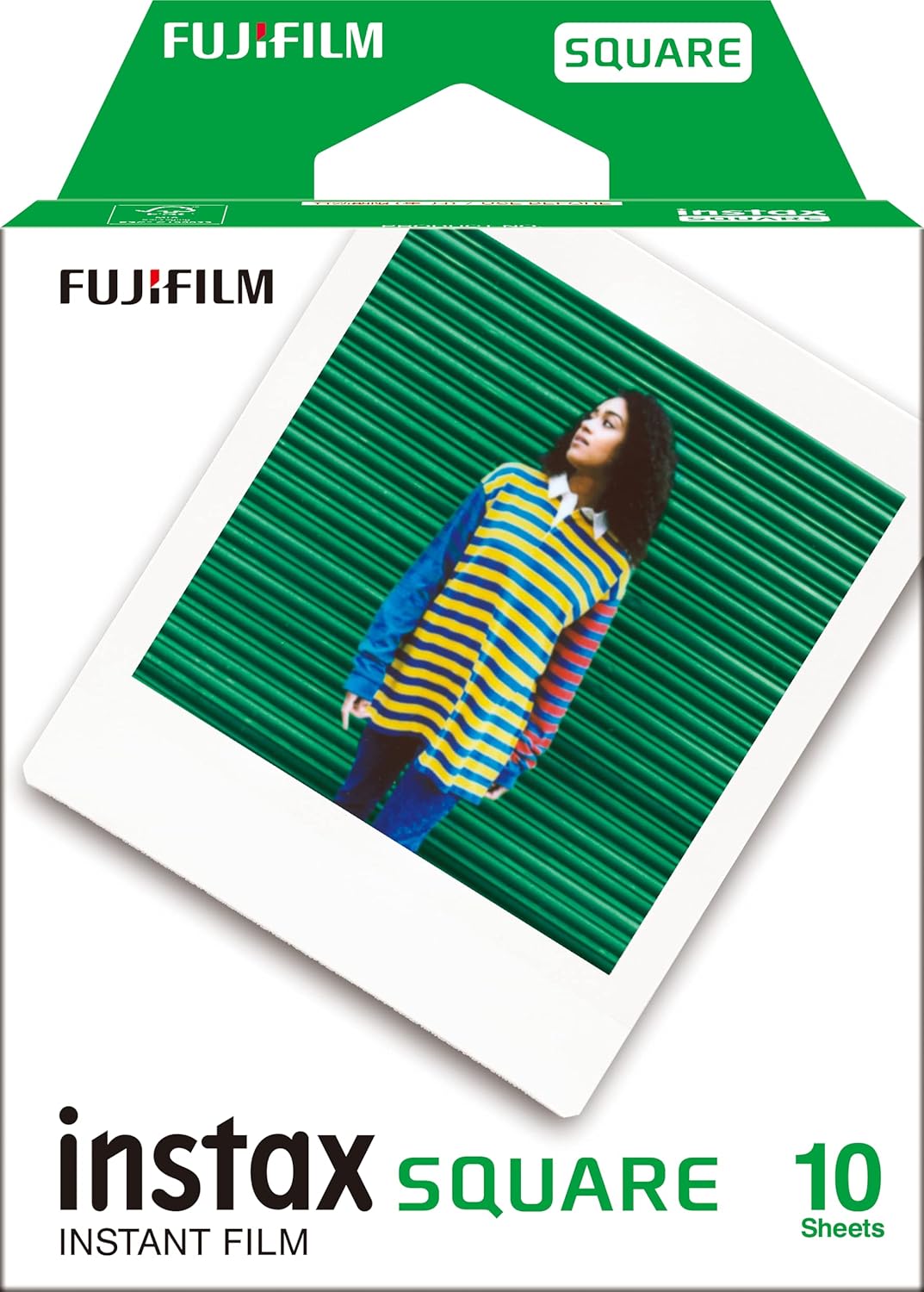 instax SQUARE instant Film, white border, 10 sheets
