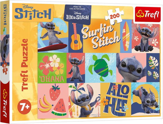 Trefl Puzzle: Lilo & Stitch, Hawaiian Adventures - 200 Piece