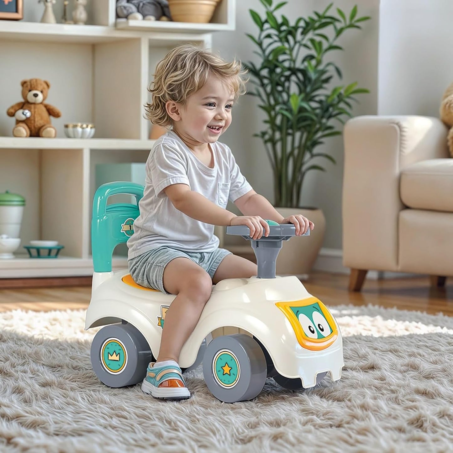 Foot to Floor Car w/ Storage