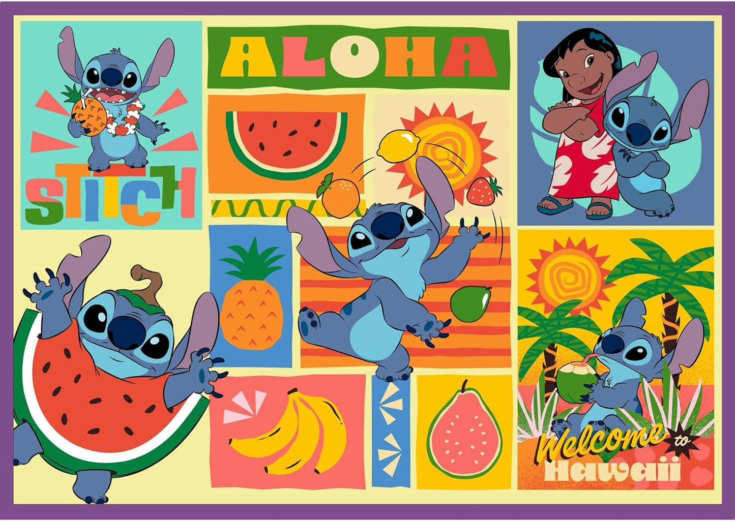 Trefl Puzzles: 4-in-1 : Lilo & Stitch, Extraordinary Stitch - 4 x 250 Pieces