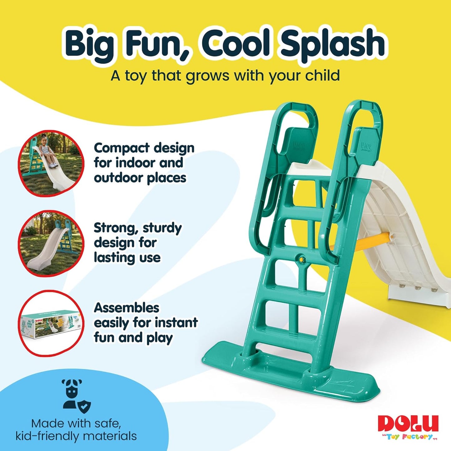 2 IN 1 BIG SPLASH WATER SLIDE