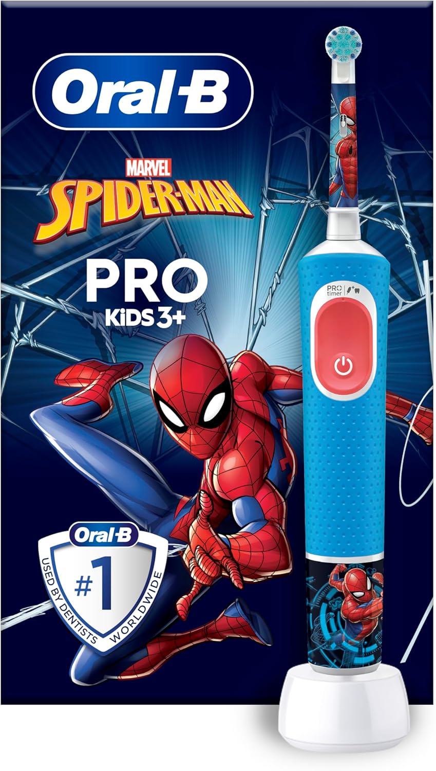 D103.413.2K MEA Spiderman Hbox Electric Toothbrush