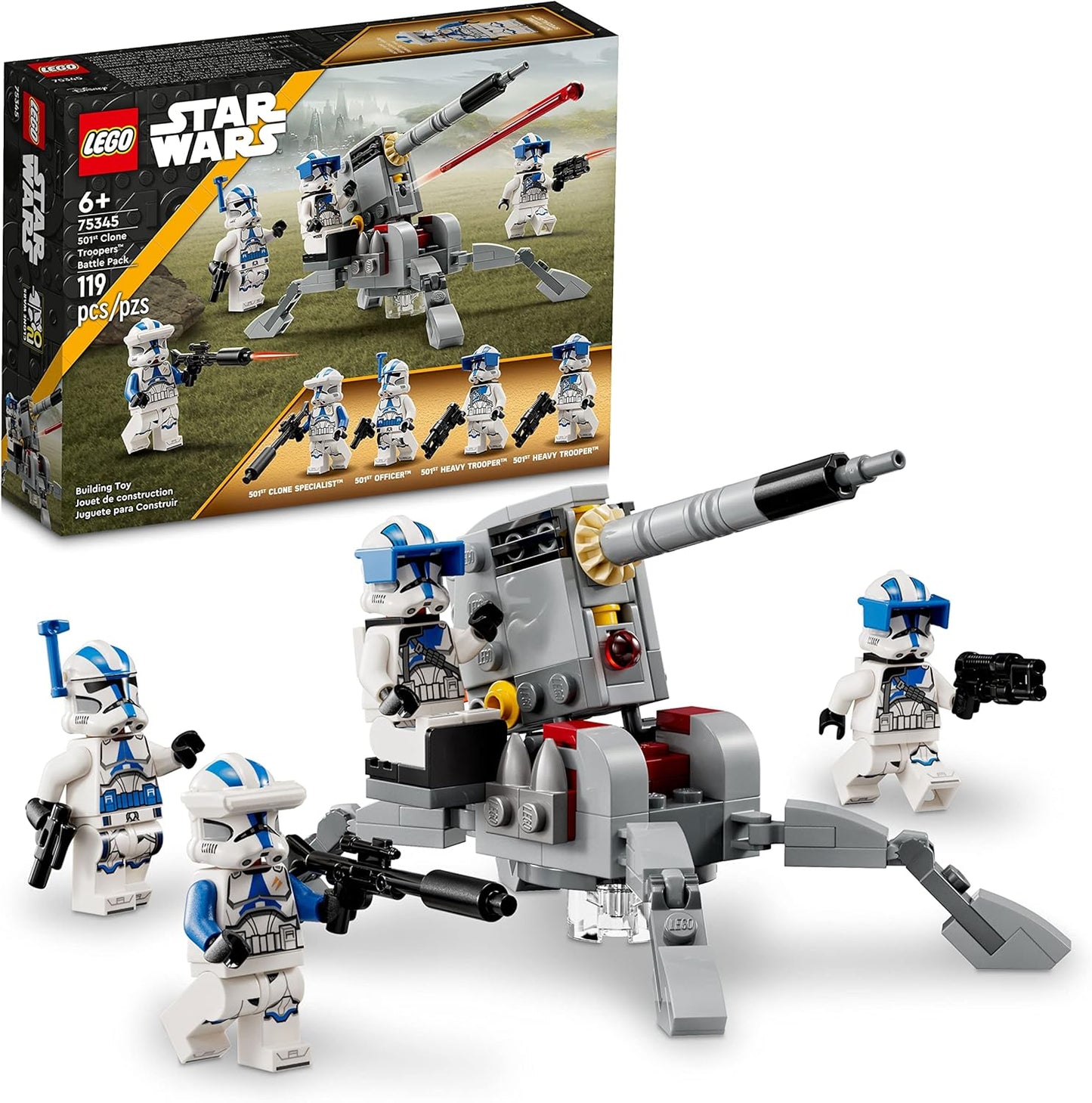 501st Clone Troopers Battle Pack | 75345