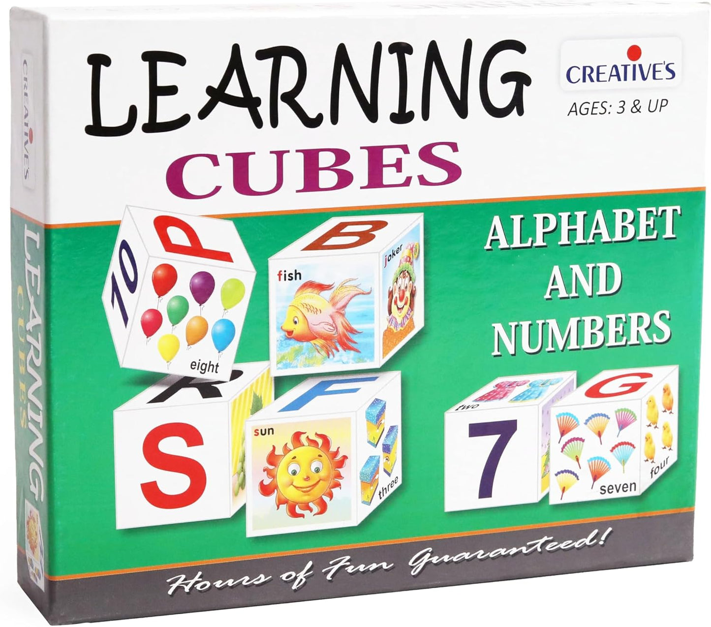 CREATIVE Learning Cubes Alphabet & Number