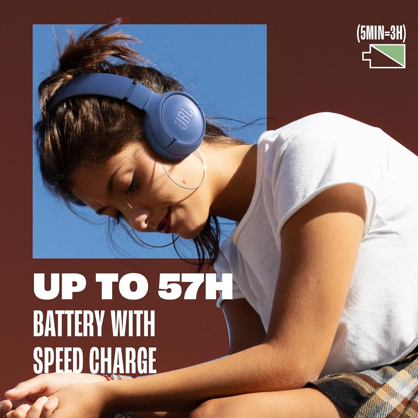 JBL Tune 520BT - Wireless On-Ear Headphones