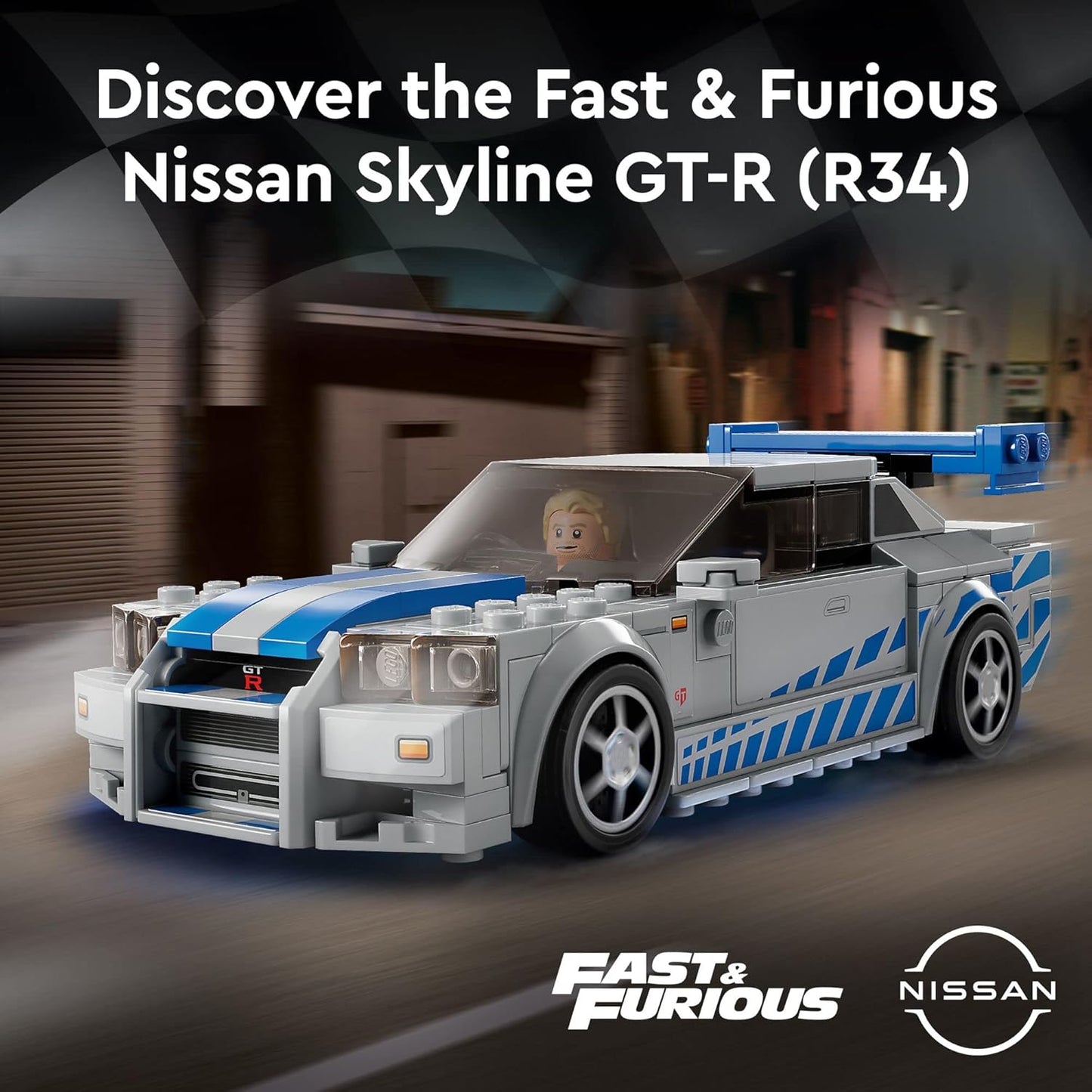 2 Fast 2 Furious Nissan Skyline GT-R (R34) | 76917