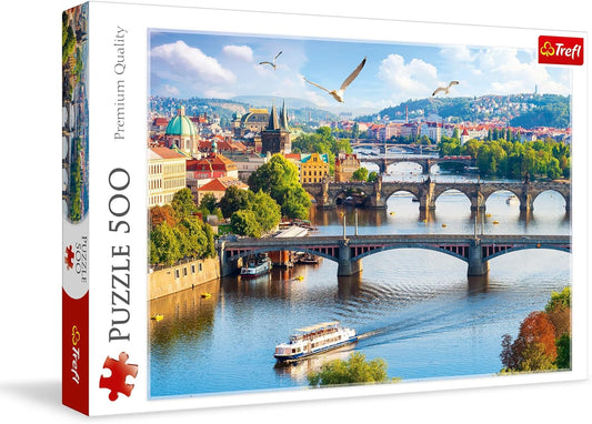 Trefl Puzzle: Prague, Czech Republic - 500 Pieces