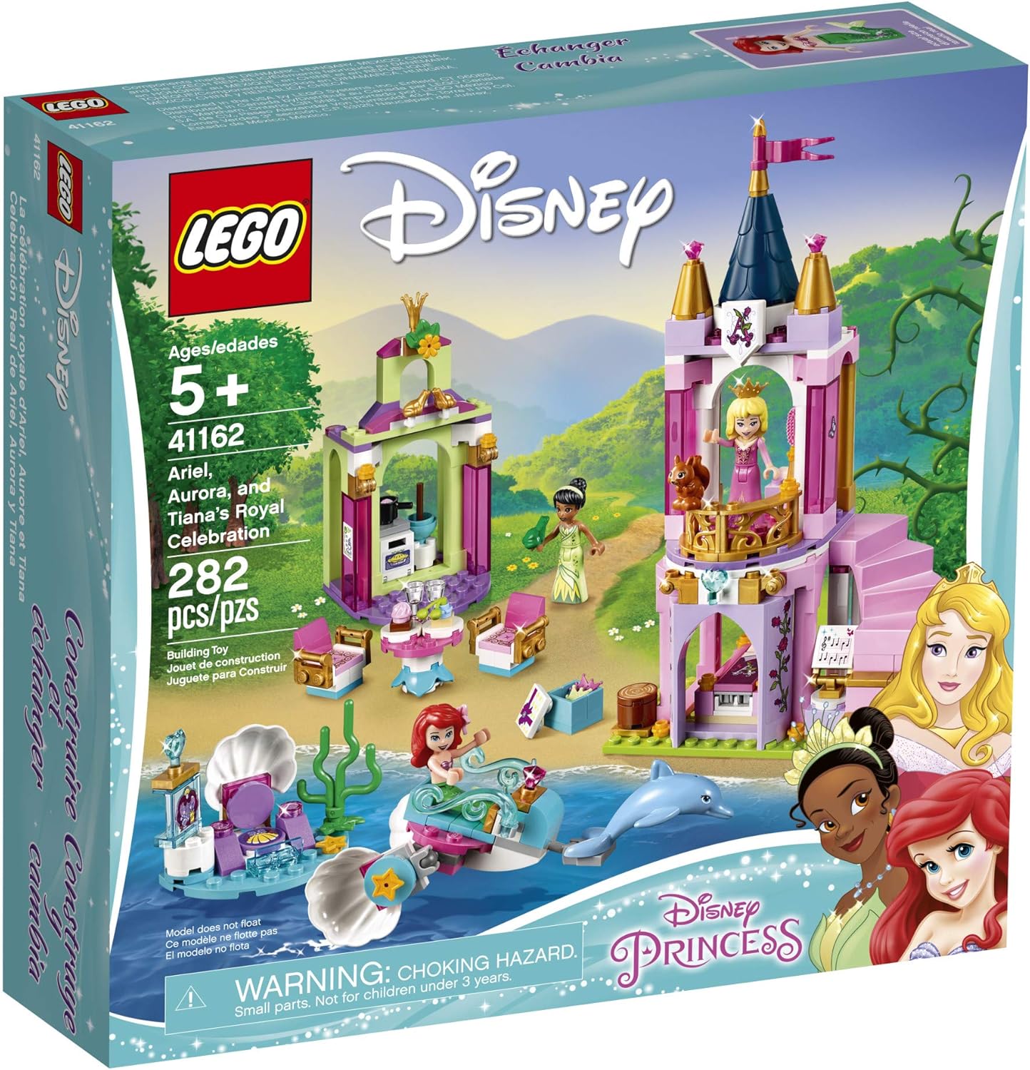Ariel, Aurora, and Tiana's Royal Celebration | 41162