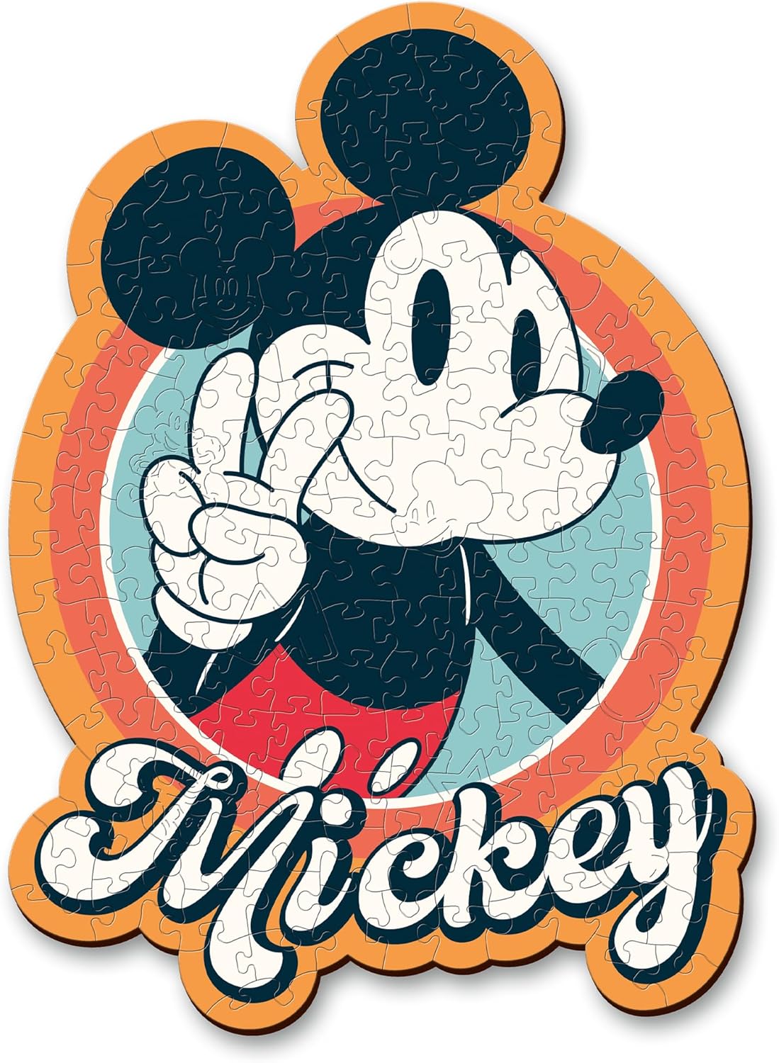 Trefl wooden puzzle: Disney, Retro Mickey Mouse – 160 piece