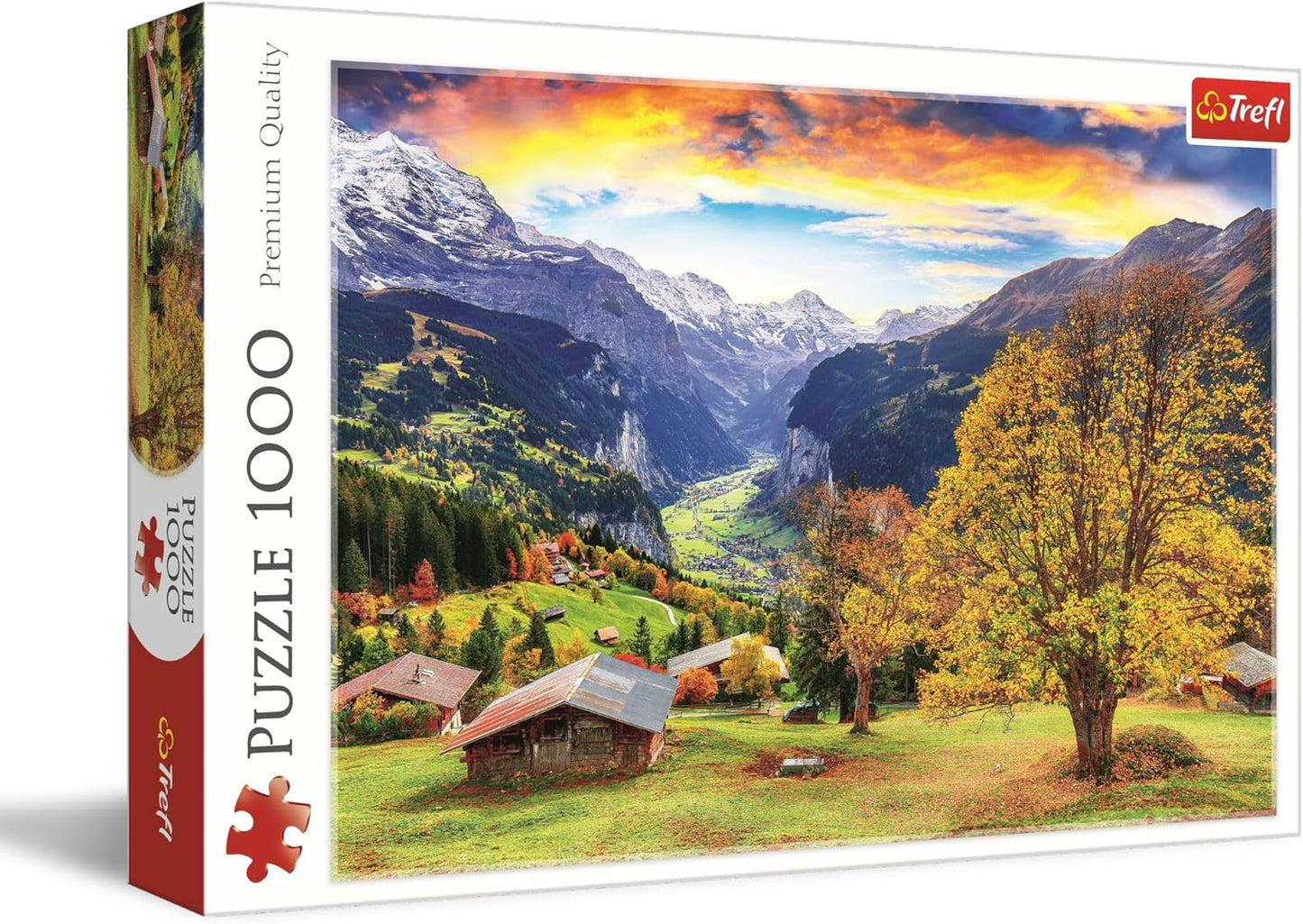 Trefl Puzzle: Picturesque Alpine Village - 1000 Piece