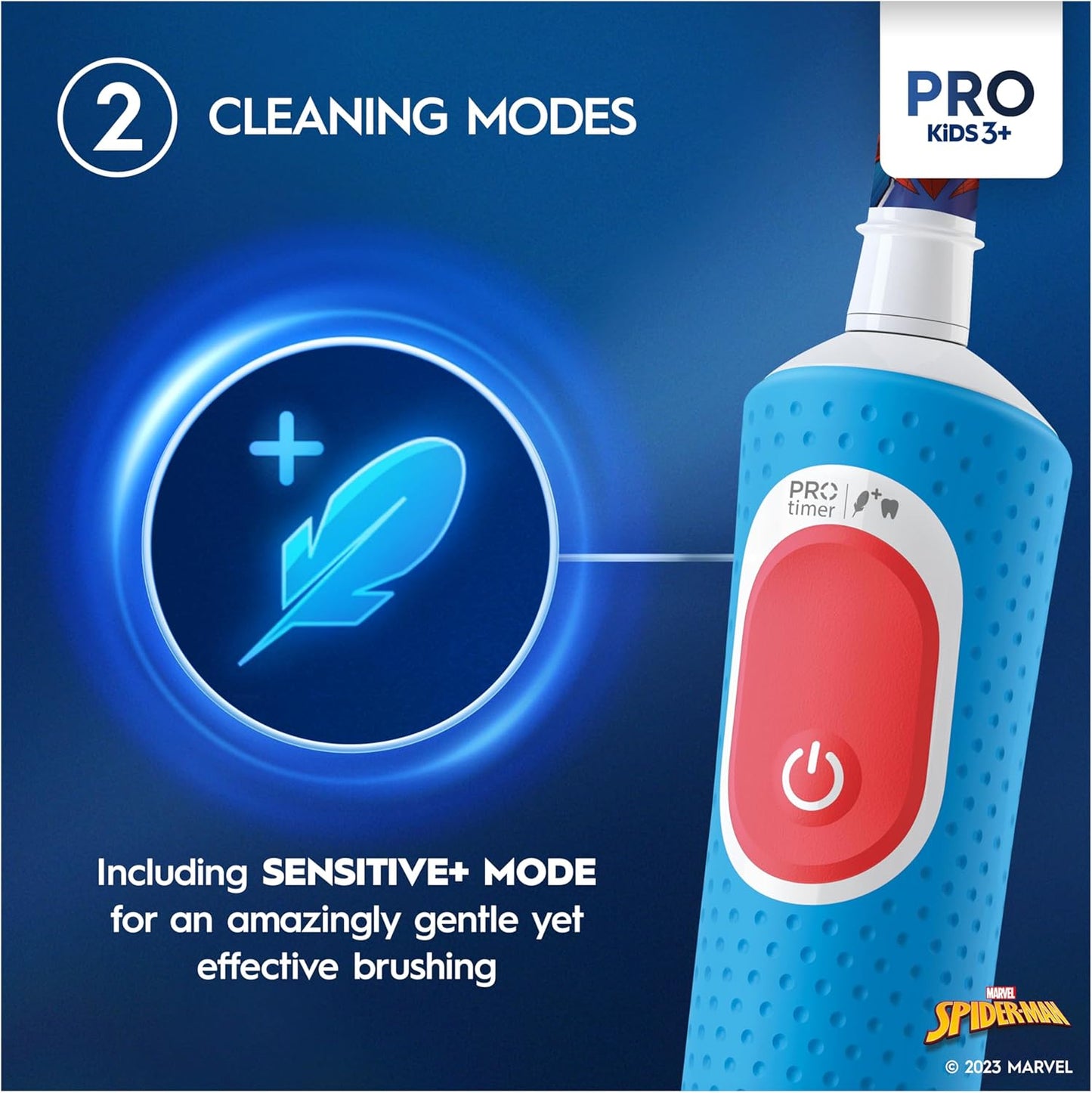 D103.413.2K MEA Spiderman Hbox Electric Toothbrush