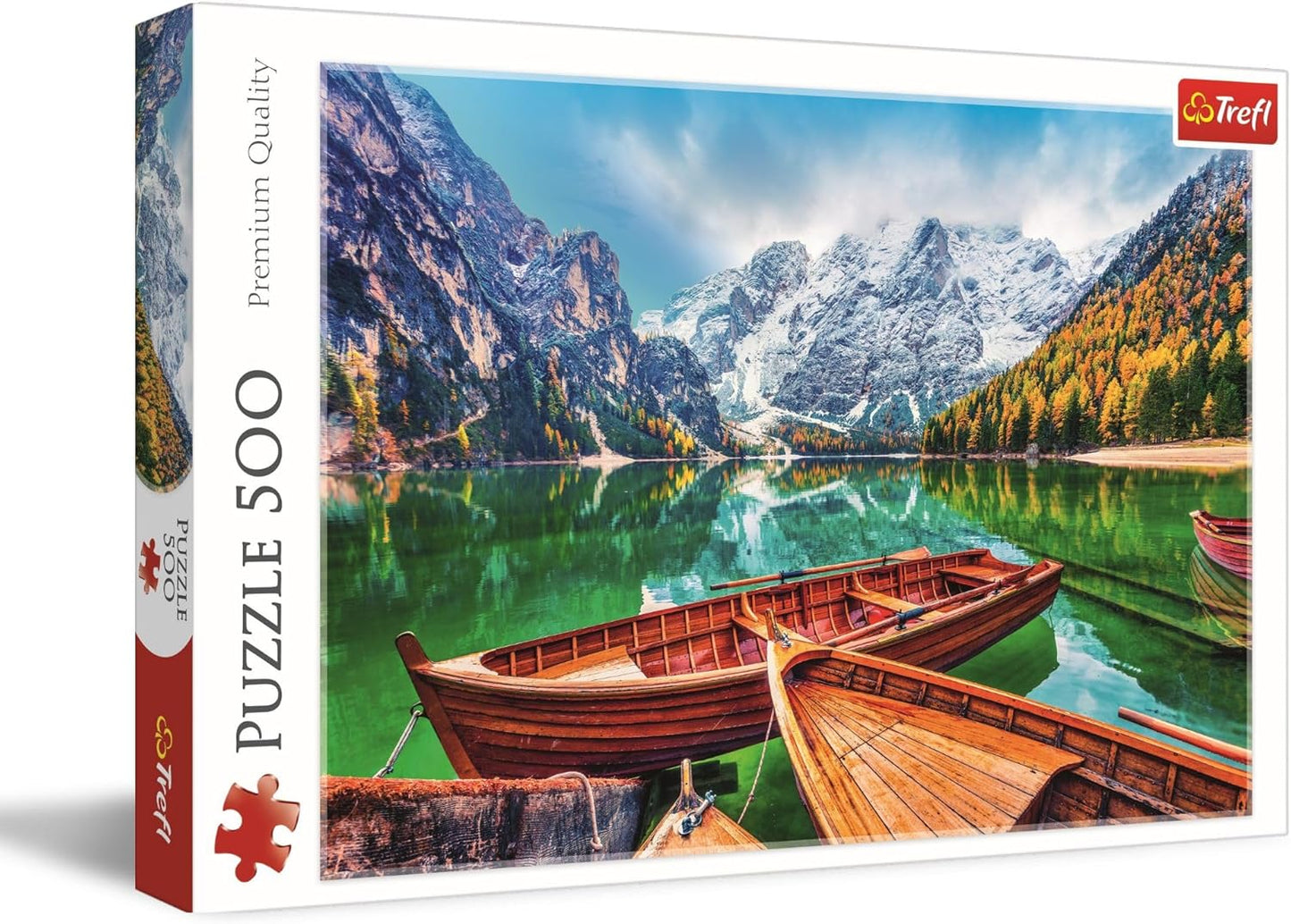 Trefl Puzzle: Lake Braie, Italy - 500 pieces